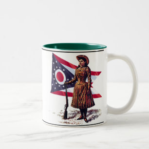 Taza Bicolor Ohio Chica, Annie Oakley