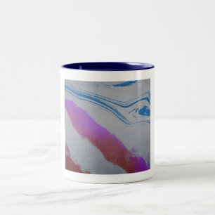 Taza Bicolor Ojo azul