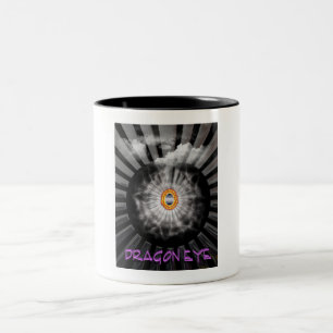 Taza Bicolor Ojo de Dragón Místico