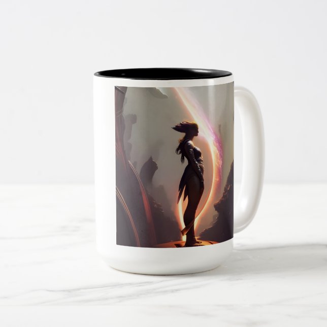 Taza Bicolor Ojo de fuego (Anverso derecho)