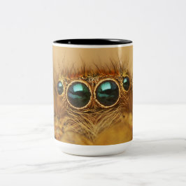 Taza Bicolor Ojos hermosos de la araña