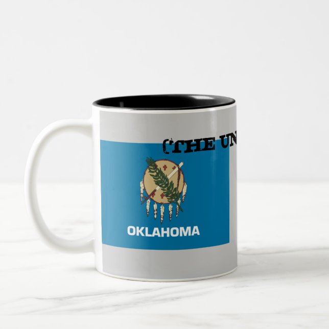 TAZA BICOLOR OKLAHOMA (EL INVICTO) (Izquierda)
