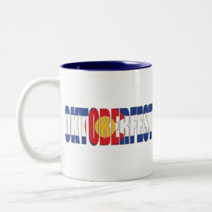 Taza Bicolor Oktoberfest de Colorado