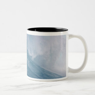 Taza Bicolor Ola azul estrellada, Maui, Hawaii, Estados Unidos