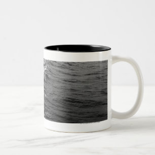 Taza Bicolor Olas oceánicas