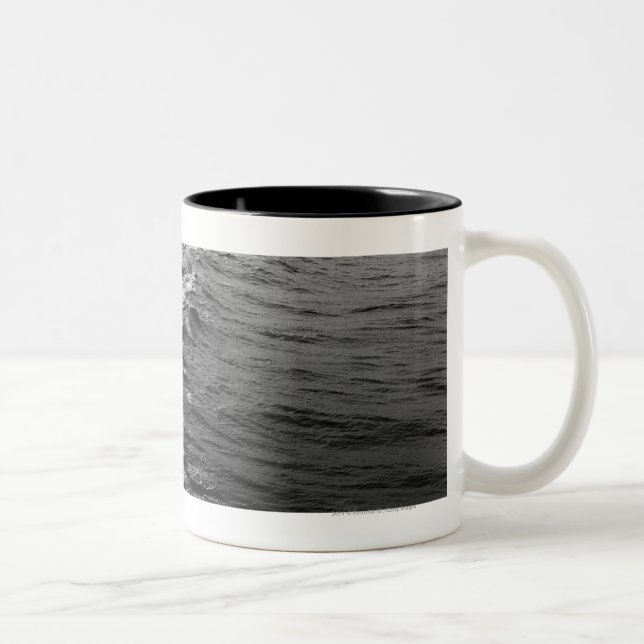 Taza Bicolor Olas oceánicas (Derecha)
