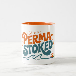 Taza Bicolor Olas perma-animadas