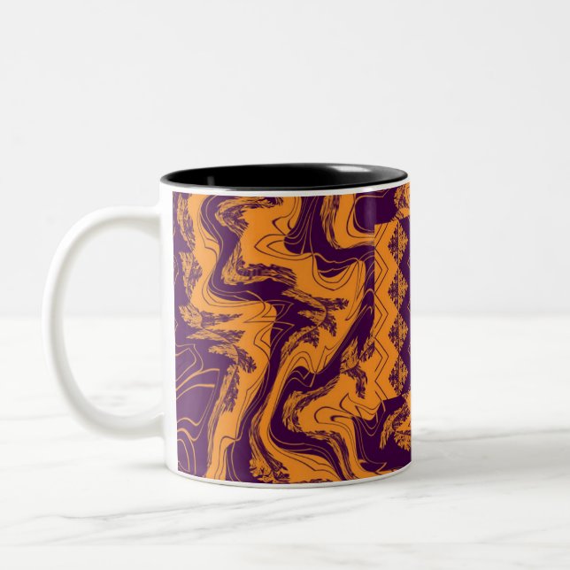 Taza Bicolor Olas Tebeb (Izquierda)