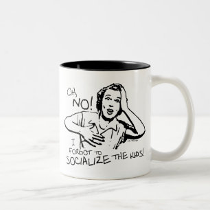 Taza Bicolor Olvidó la socialización