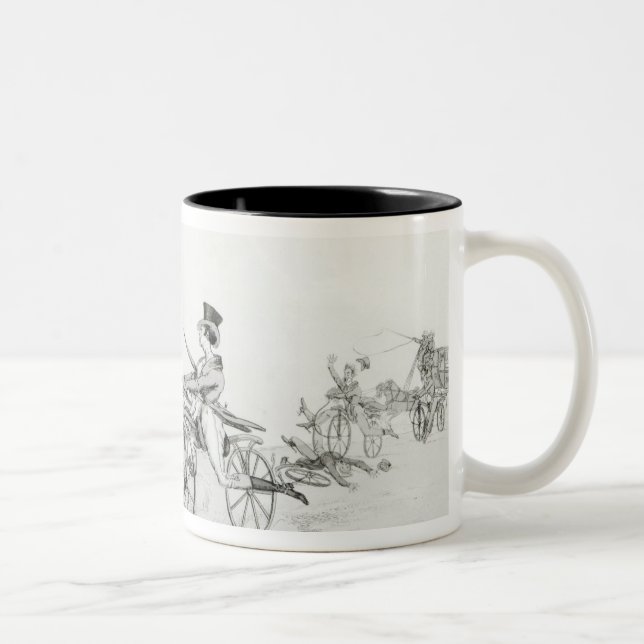 Taza Bicolor Olympics', moderno c.1820 (Derecha)