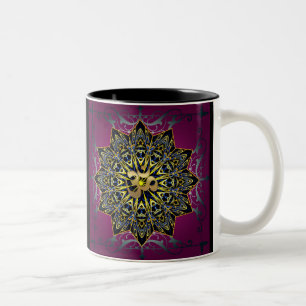 Taza Bicolor OM cósmico