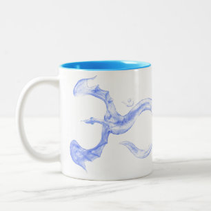 Taza Bicolor Om Dragon