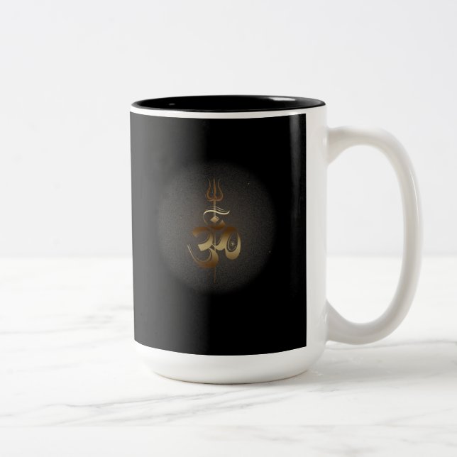 Taza Bicolor OM-Trishul - Mug (Derecha)