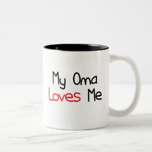 Taza Bicolor Oma me ama
