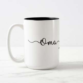 Taza Bicolor Oma & Opa 