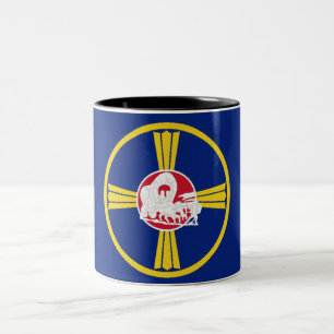 Taza Bicolor Omaha city flag
