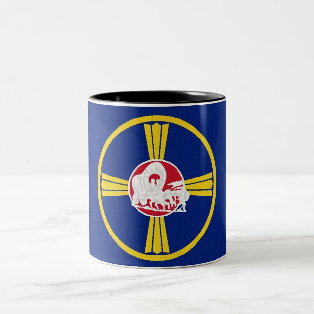 Taza Bicolor Omaha city flag (Centro)