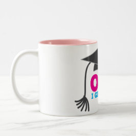 Taza Bicolor OMG Me gradué