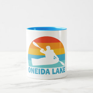 Taza Bicolor Oneida Lake New York Kayak