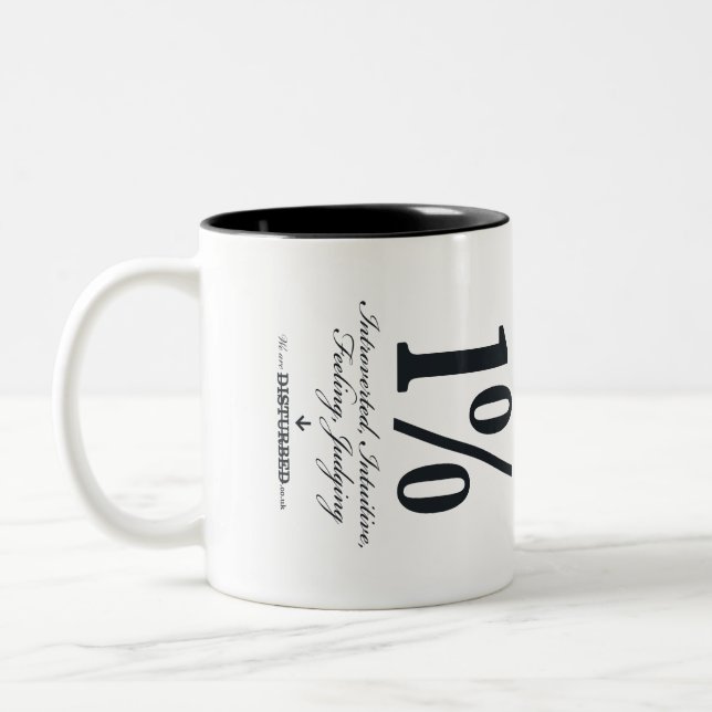 Taza Bicolor oOf de las ocasiones yo que cuelga hacia fuera: el (Izquierda)