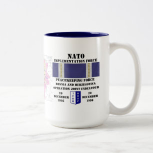 Taza Bicolor Operación Endeavor Conjunto