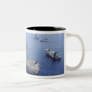 Taza Bicolor Operaciones que señalan por medio de luces