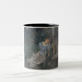 Taza Bicolor Ophelia (mujer que llora) (por Jules Bastien-Lepag