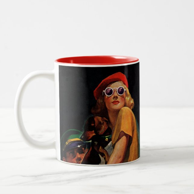 Taza Bicolor Oportunidad de la foto (Izquierda)