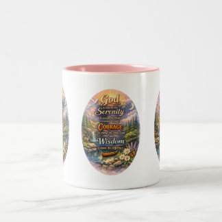 Taza Bicolor Oración de la Serenidad