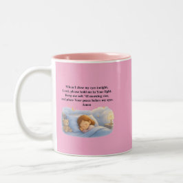 Taza Bicolor Oración de niños