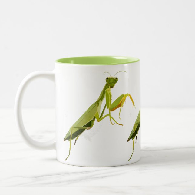 Taza Bicolor Orando a Mantis (Izquierda)
