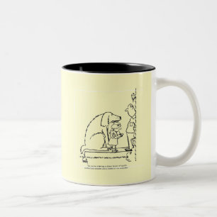 Taza Bicolor Ordenando cookies