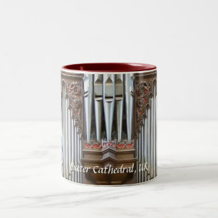 Taza Bicolor Órgano de la Catedral de Exeter, clausurado
