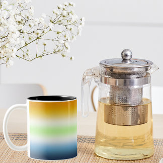 Taza Bicolor Orgullo Agener AroAce Gradiente