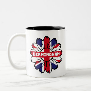 Taza Bicolor Orgullo británico Jack Sunflower