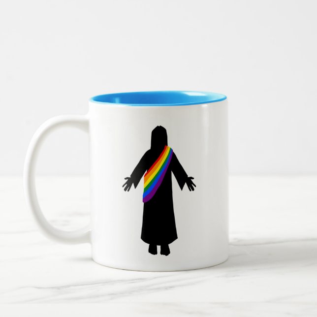Taza Bicolor Orgullo Jesús Mug (Izquierda)