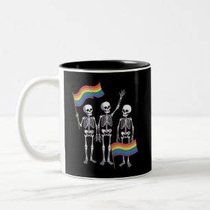 Taza Bicolor Orgullo LGBT Lesbiana Gay Ally LGBTQ Trans