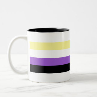 Taza Bicolor Orgullo no binario
