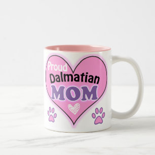 Taza Bicolor Orgullosa madre de Dalmatian