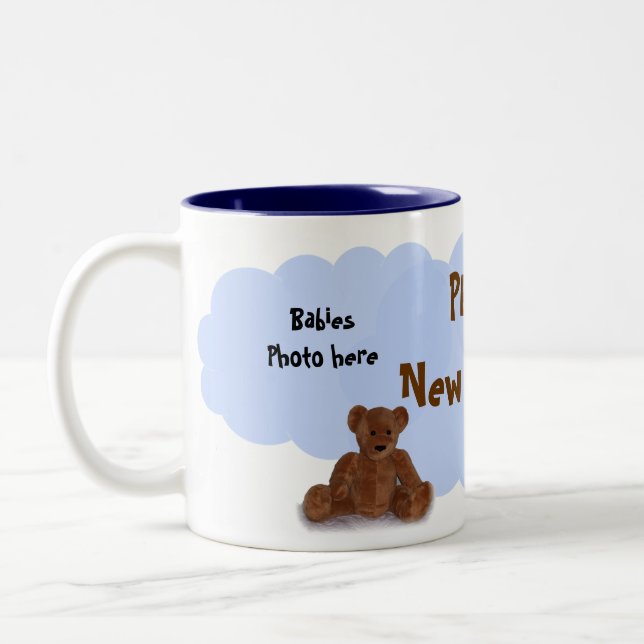 Taza Bicolor Orgullosa mamá Mug (Izquierda)