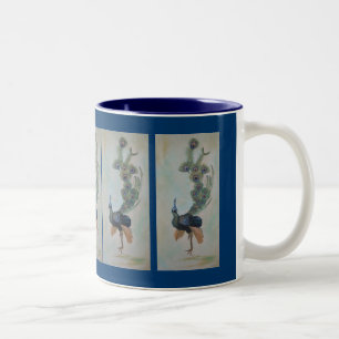 Taza Bicolor Orgulloso Como Una Exhibición De Cortes De Colorid