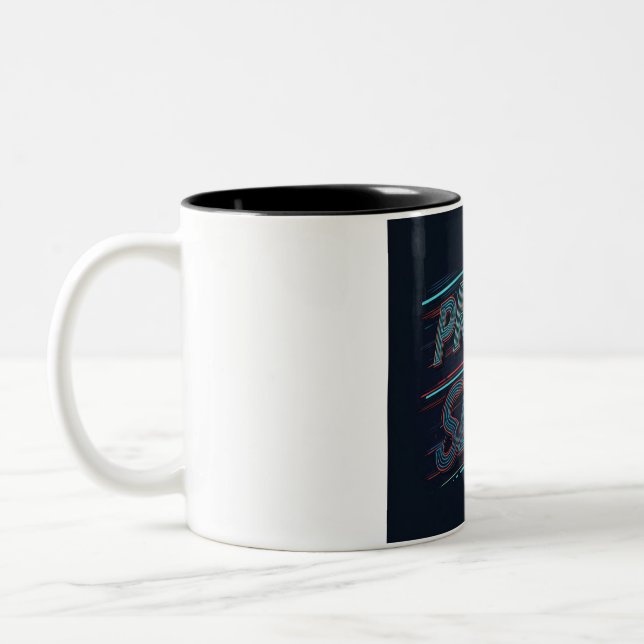Taza Bicolor Orgulloso de servir (Izquierda)