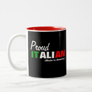Taza Bicolor Orgulloso italiano