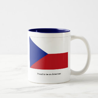 Taza Bicolor Orgulloso ser un americano