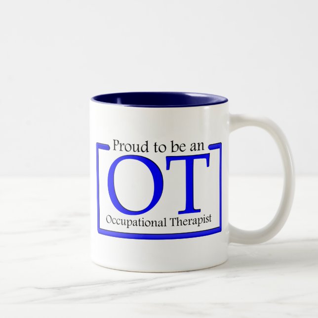 Taza Bicolor Orgulloso ser un OT (Derecha)