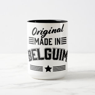 Taza Bicolor Original hecho en Bélgica