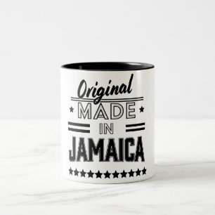 Taza Bicolor Original hecho en Jamaica