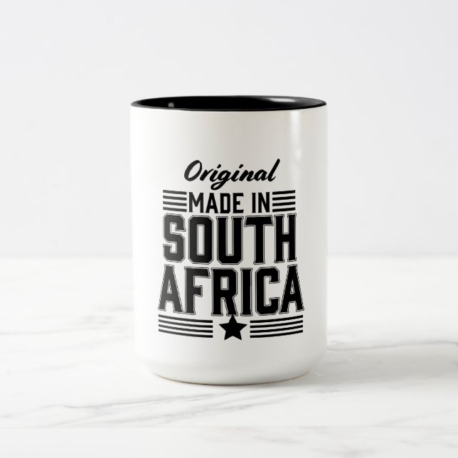 Taza Bicolor Original hecho en Sudáfrica (Centro)