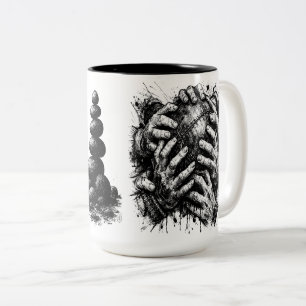 Taza Bicolor Orkney Ba Manos que Agarran