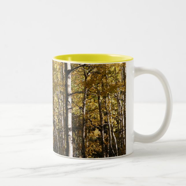 Taza Bicolor Oro de Aspen (Derecha)